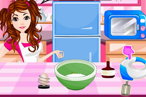 薄荷巧克力冰淇淋蛋糕