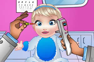 婴儿艾尔莎眼科医生