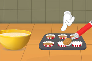 制作可口的小蛋糕