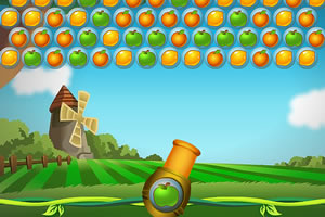 水果碰撞泡泡龙