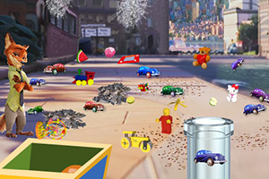 清理疯狂动物城