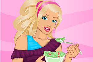 芭比做美食