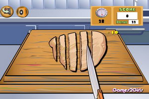 厨师长的烹饪表单