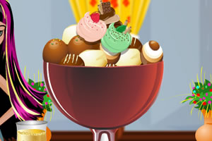 怪物高校圣代冰淇淋