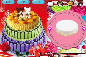 美味的新年蛋糕