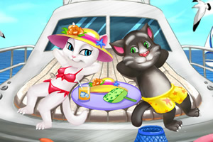 汤姆和安吉拉海滩度假