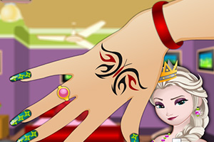 艾莎的手部护理