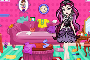 乌鸦女王打扫房间