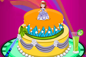 索菲亚制作蛋糕