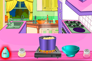 美味的起司薯饼