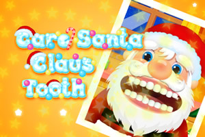 帮助圣诞老人治疗牙齿