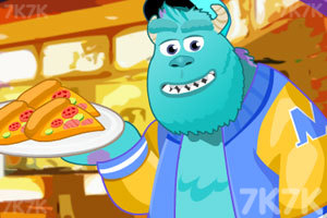 怪兽萨利闹胃病