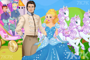 灰姑娘的魔法变身