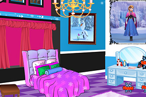 冰雪奇缘房屋装饰