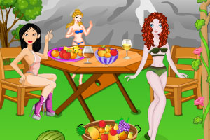 公主夏日泳池派对