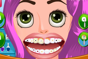 长发公主牙齿护理