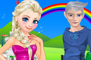 艾莎和杰克去野餐