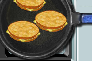 香甜奶酪三明治