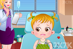 可爱宝贝看胃病