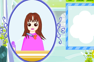 漂亮美眉发型美容