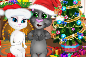 汤姆猫夫妇过圣诞