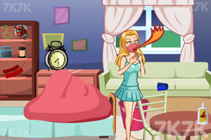 叫醒熟睡的美女