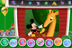 米奇带动物旅行