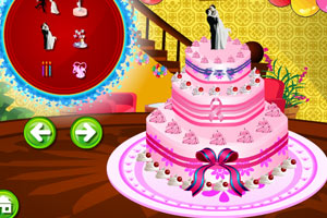 结婚派对的蛋糕