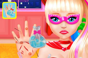 芭比超人看手伤