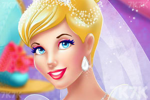 灰姑娘的新娘妆