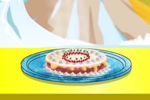 艾莎制作布朗尼蛋糕