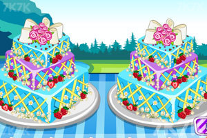 安娜公主婚礼蛋糕