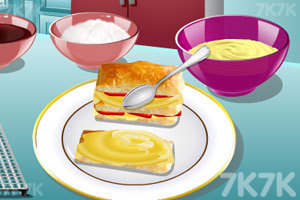 莎拉制作小点心