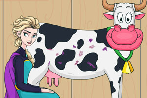 艾莎家的奶牛