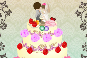 N层豪华婚礼蛋糕