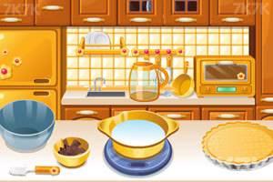 制作巧克力布朗尼蛋糕