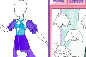 时尚的精灵服饰