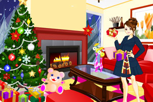 圣诞节屋子大变样