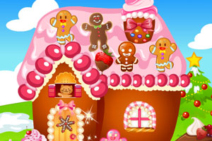 漂亮的姜饼屋