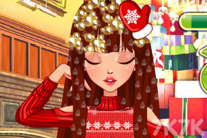 特别的圣诞节发型