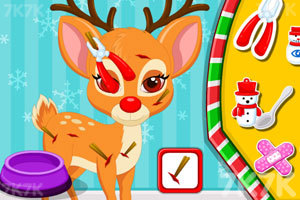 芭比宝贝为小鹿疗伤