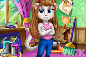 整理安吉拉的房间