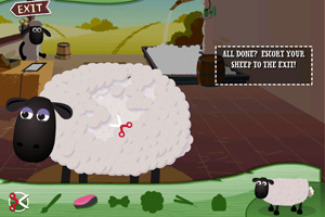 小羊肖恩理发店