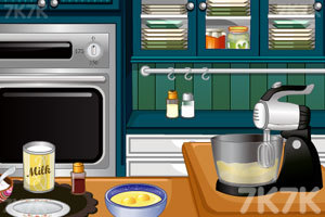 万圣节幽灵蛋糕