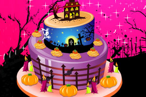 万圣节的蛋糕