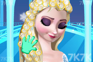 艾莎的可爱编发