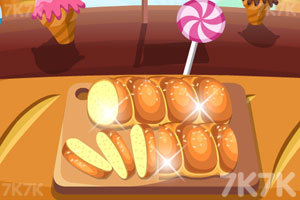 烤鸡蛋蜂蜜小面包