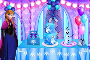 冰雪奇缘舞会布置