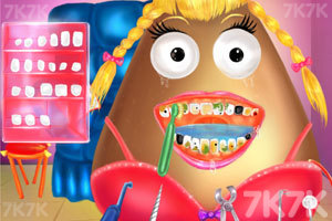 土豆姑娘看牙医