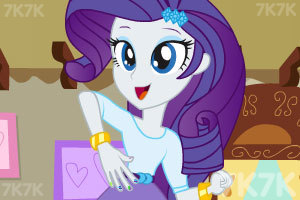 小马女孩的时尚美甲